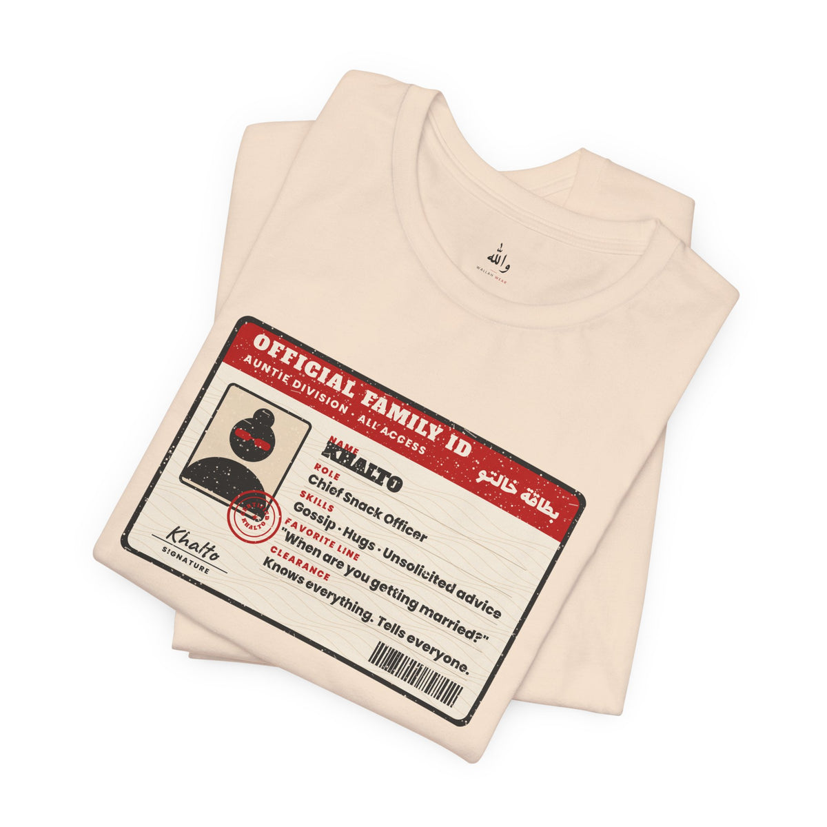 "Official Khalto ID" Tee