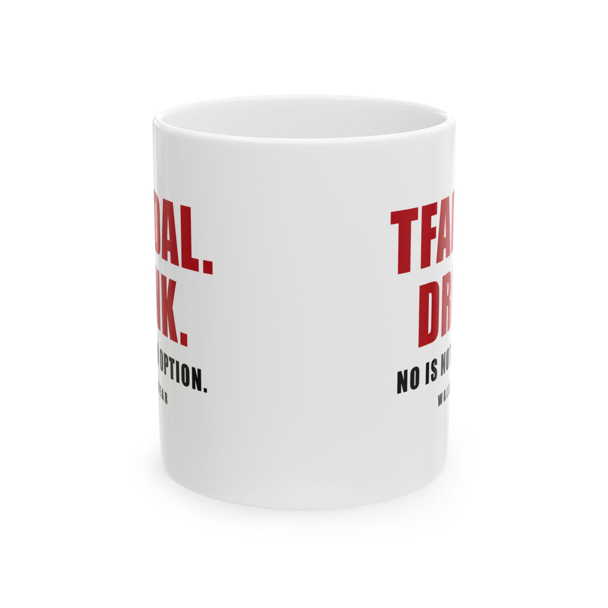 Tfaddal. Drink. Funny Arab Hospitality Mug 11oz | Wallah Wear