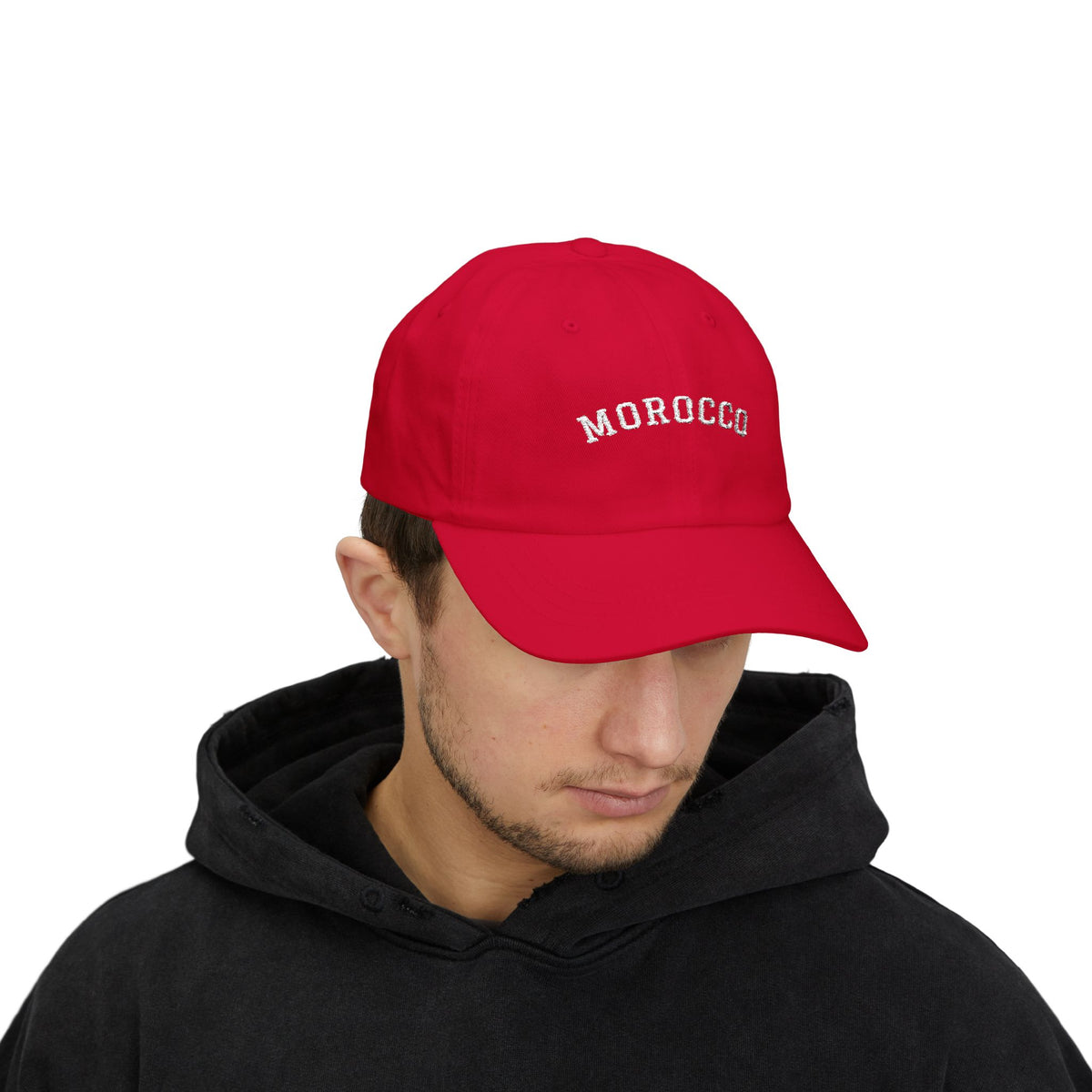 Morocco Varsity Embroidered Cap