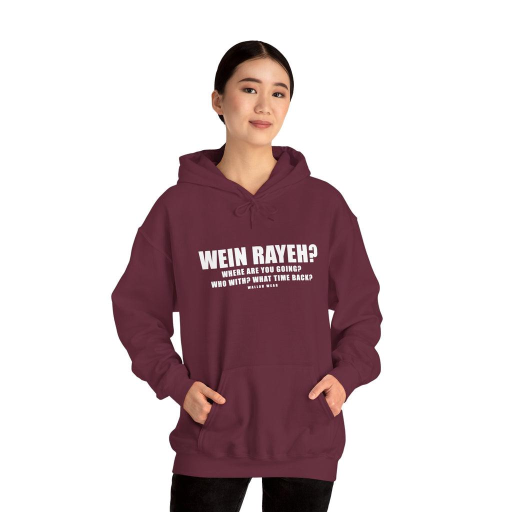 Wein Rayeh? Funny Arab Hoodie | Wallah Wear