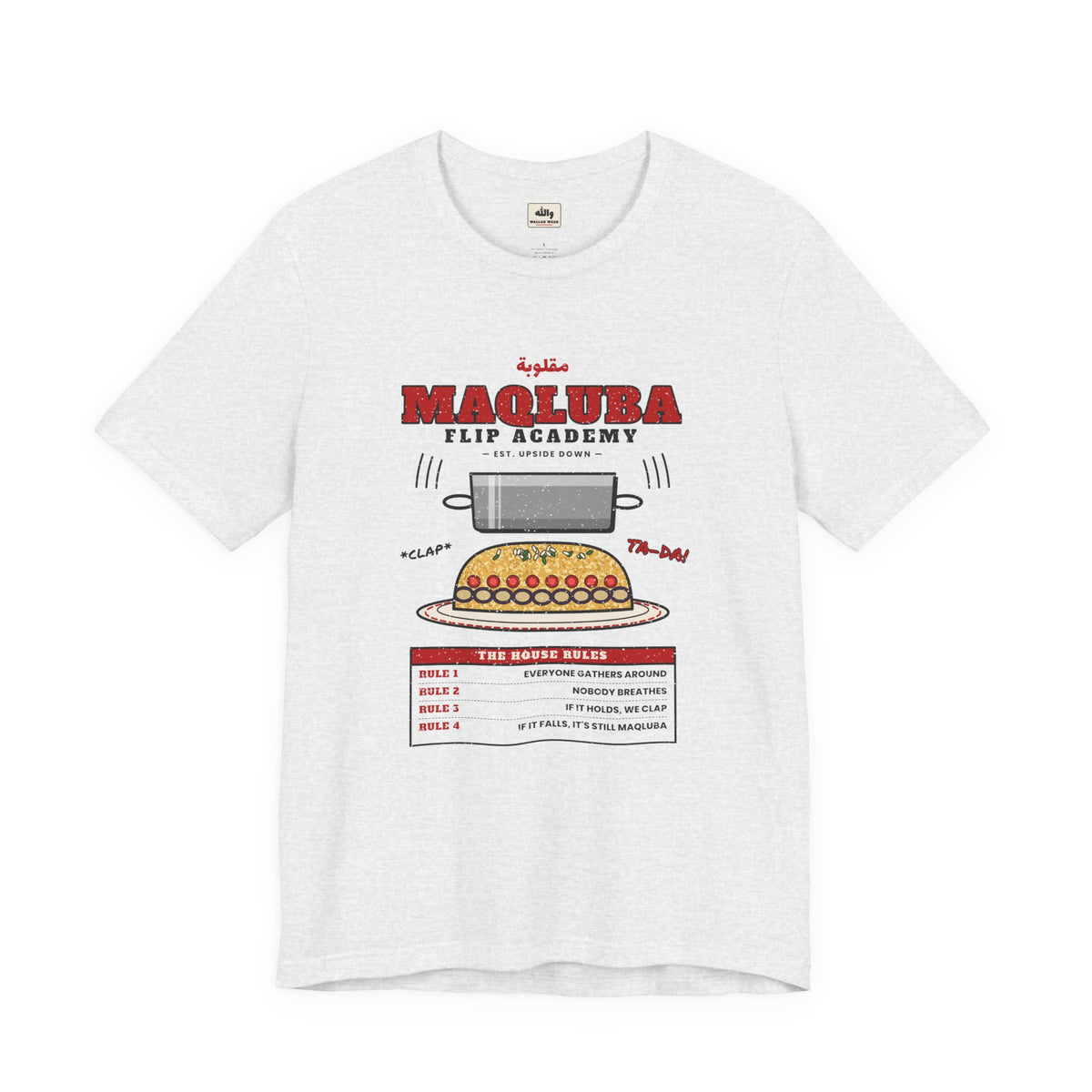 "Maqluba Flip Academy" Tee