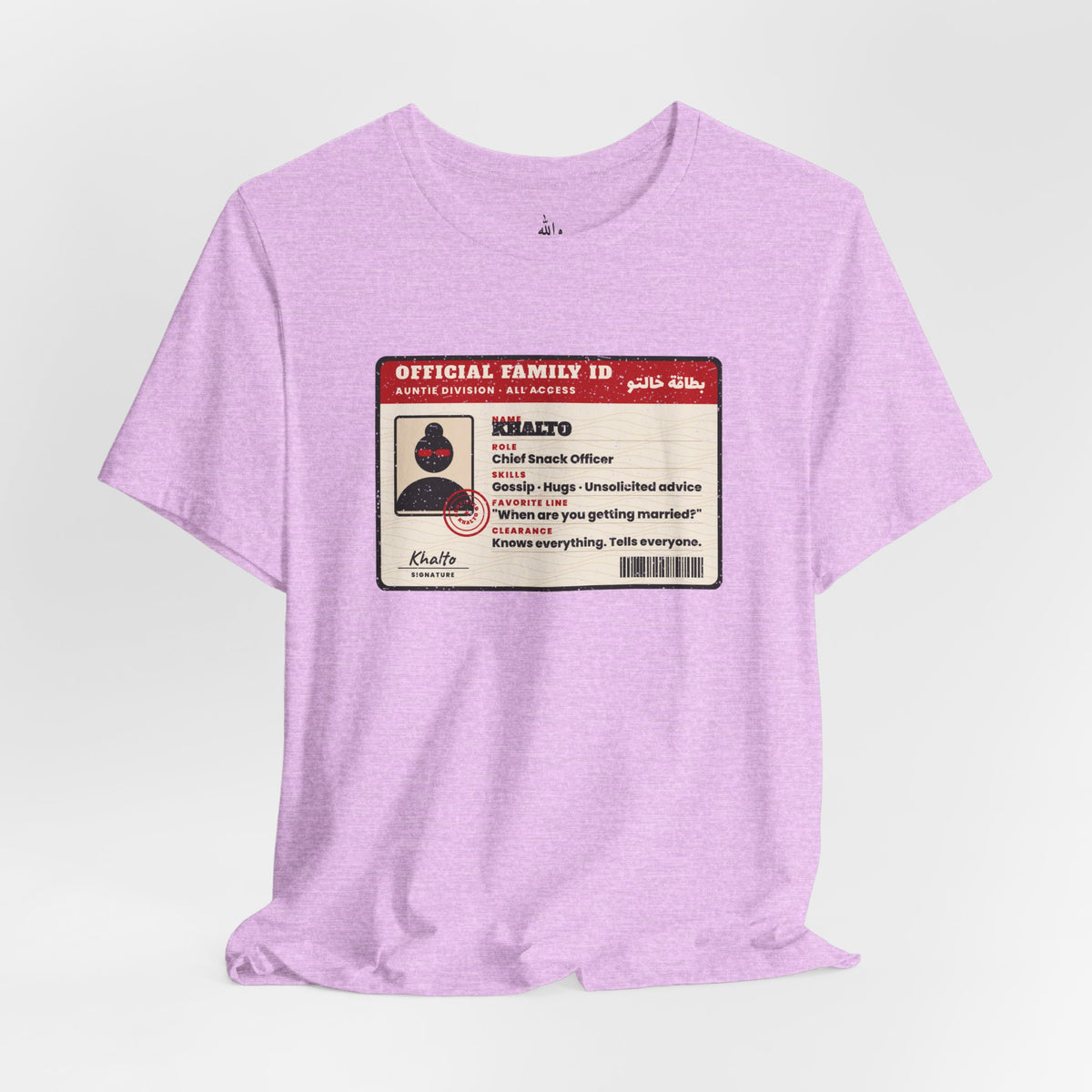 "Official Khalto ID" Tee