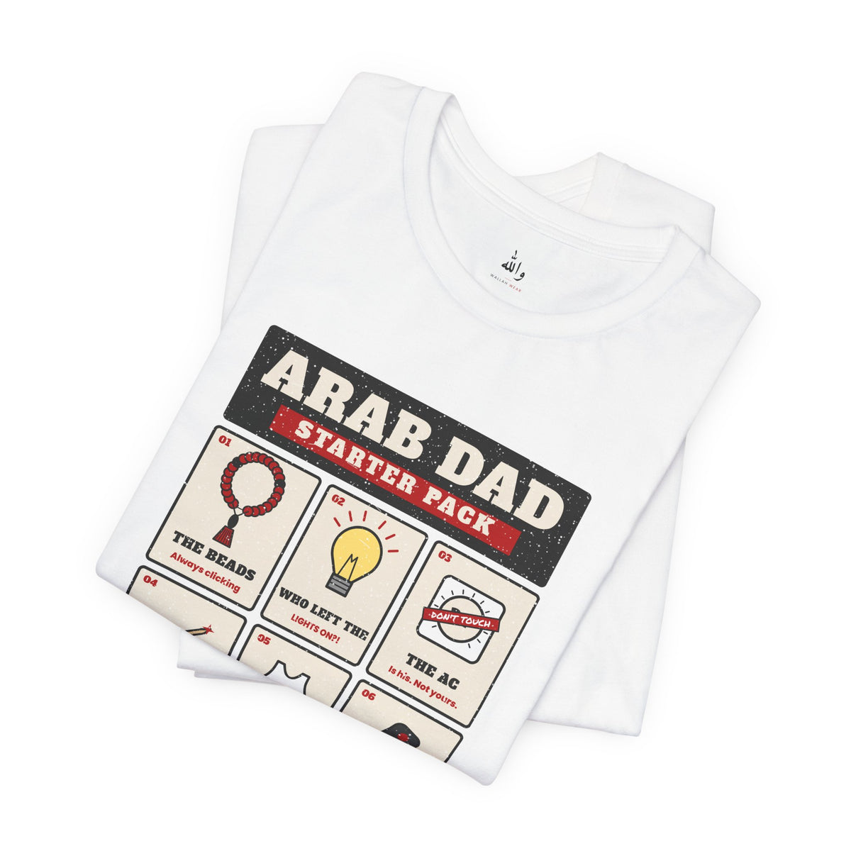 "Arab Dad Starter Pack" Tee