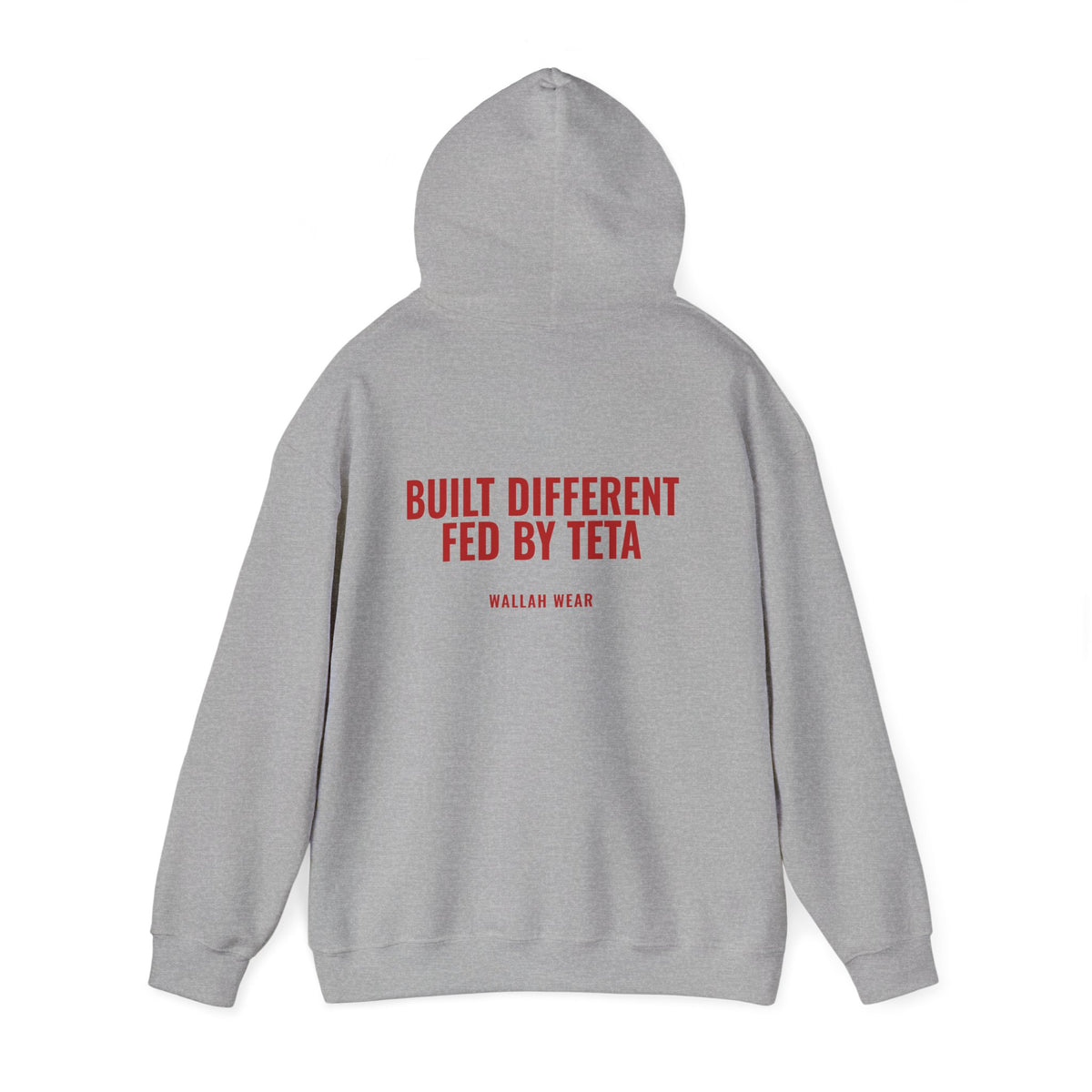 "Built Different, Fed by Teta" Hoodie