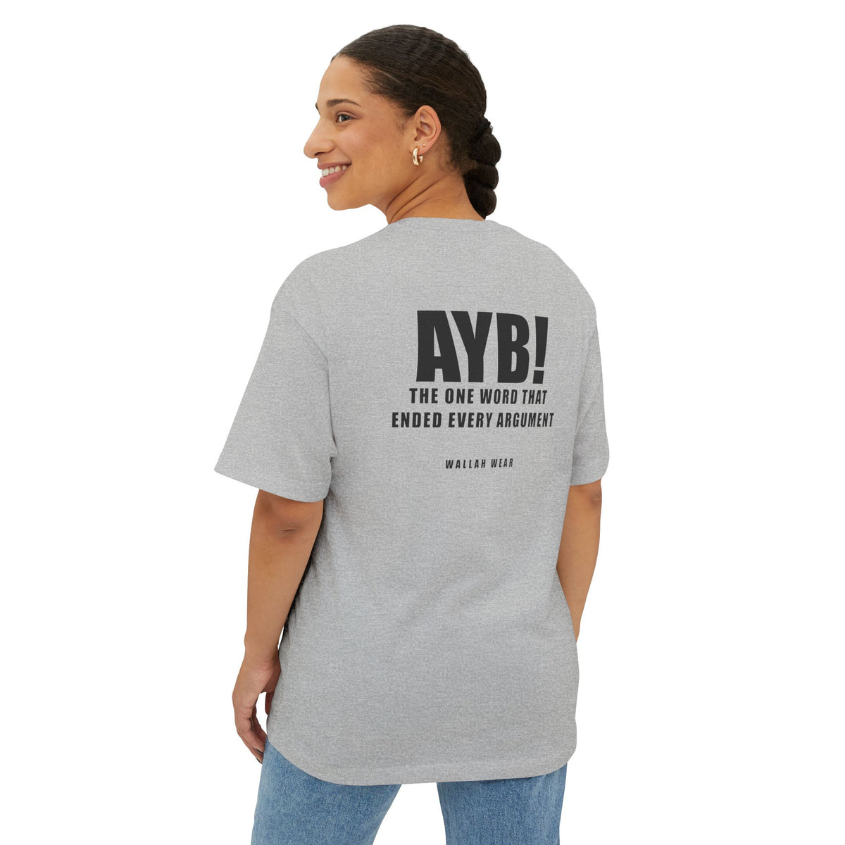 Ayb! Funny Arab Oversized Tee | Wallah Wear