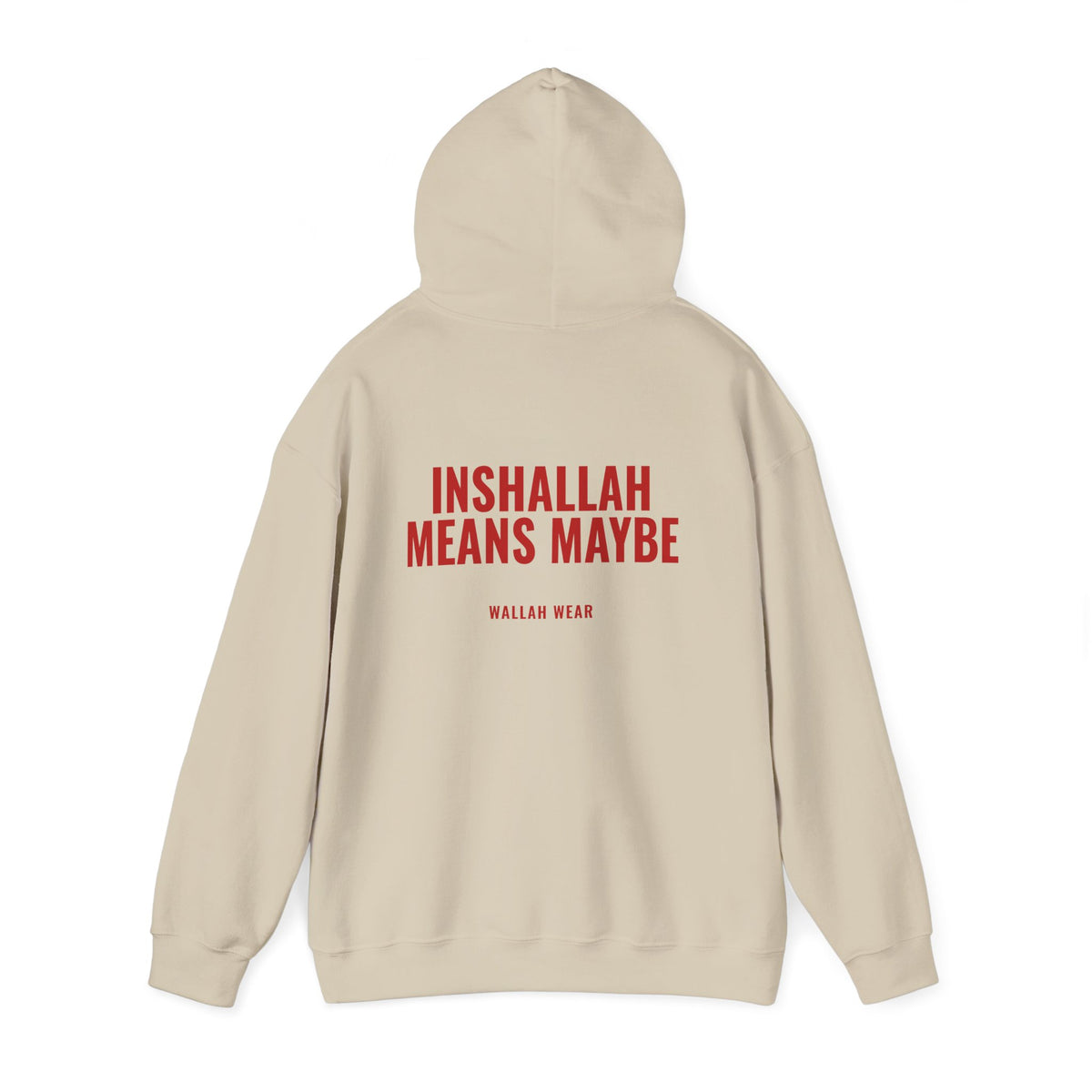 "Inshallah Means Maybe" Hoodie