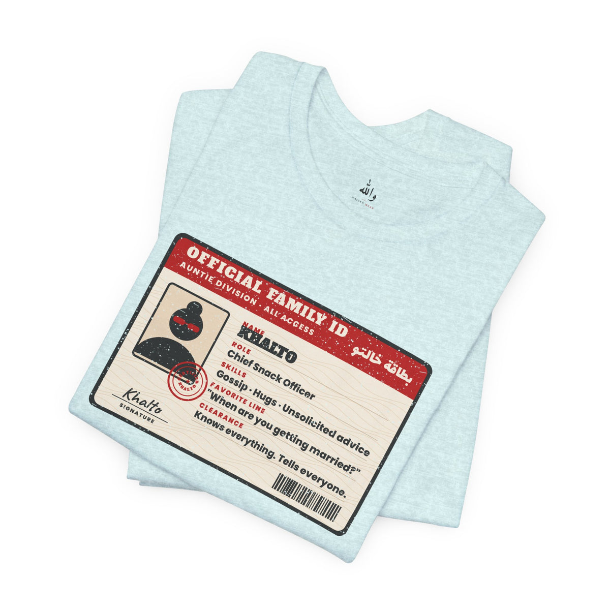 "Official Khalto ID" Tee