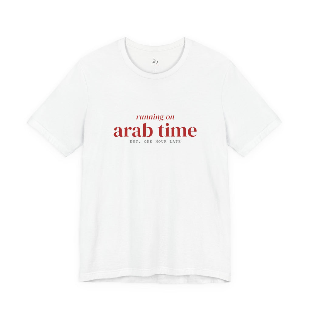 Running on Arab Time tee