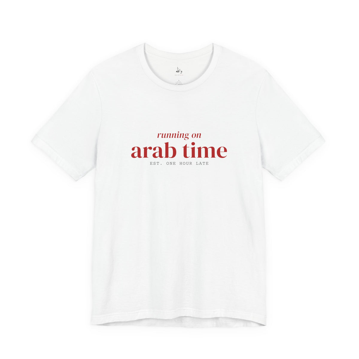 Running on Arab Time tee