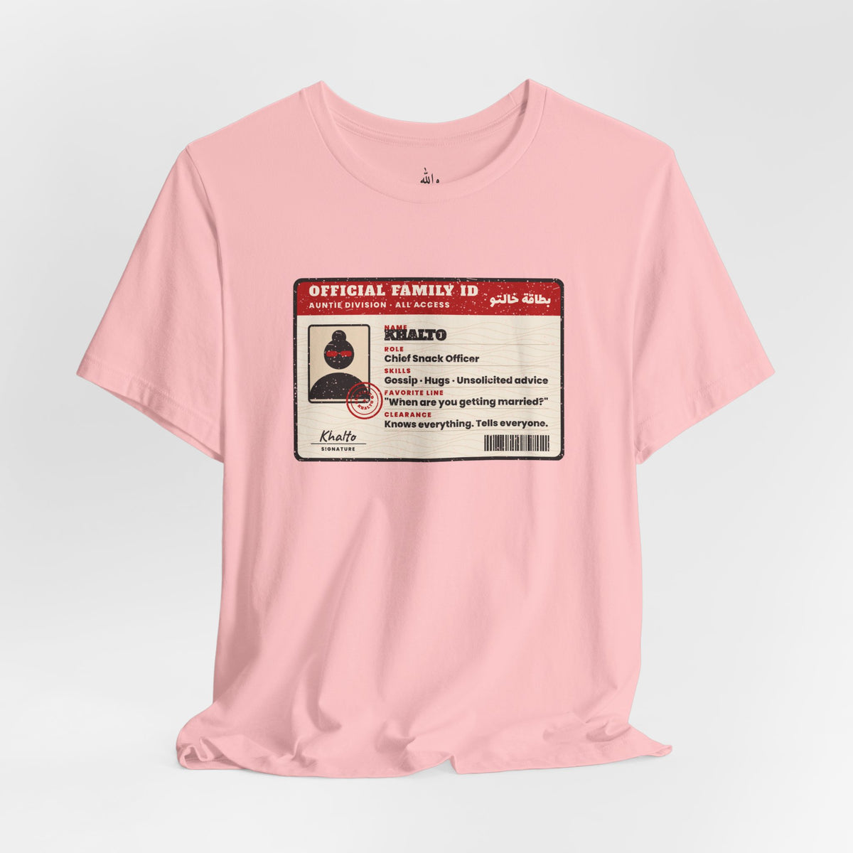"Official Khalto ID" Tee