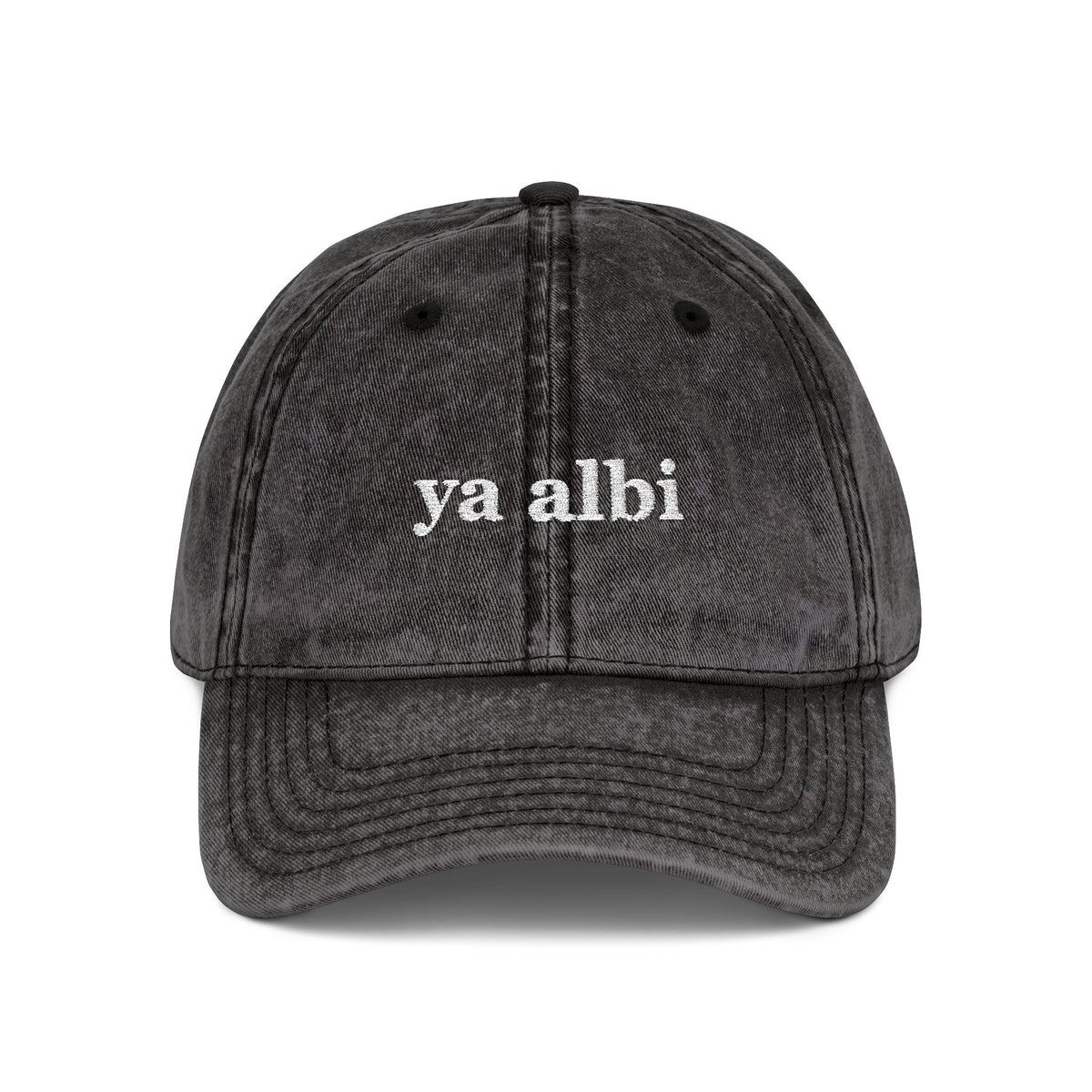 Ya Albi Embroidered Funny Arab Dad Hat | Wallah Wear