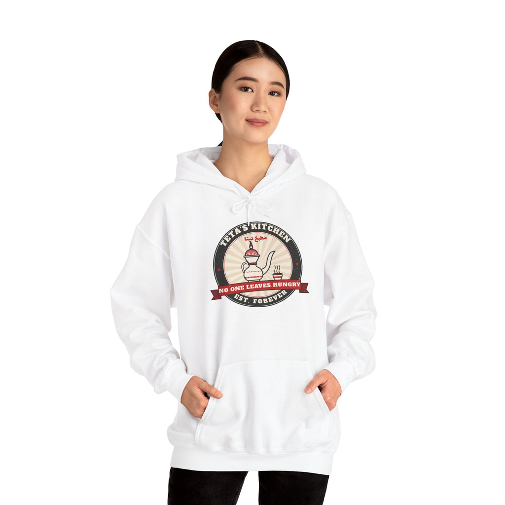 "Teta's Kitchen" Vintage Badge Hoodie