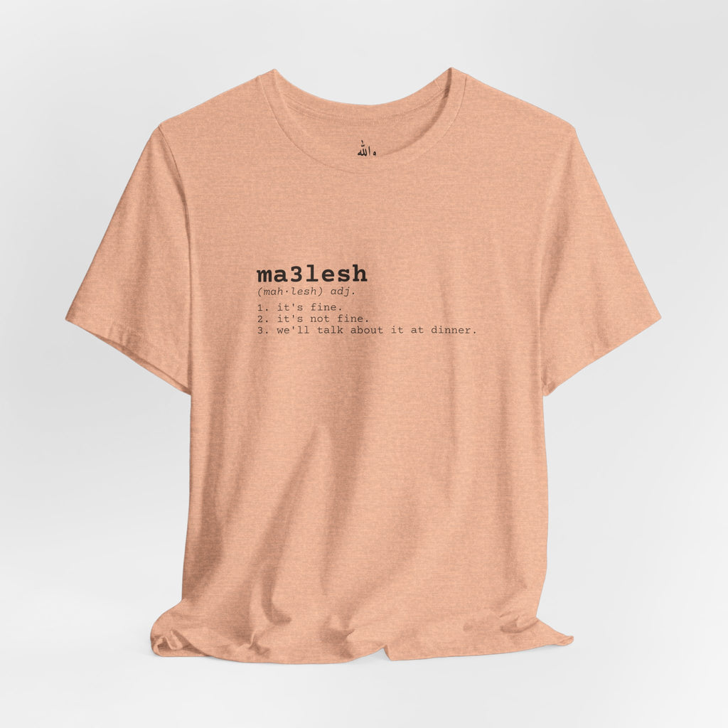 "Ma3lesh" Dictionary Tee