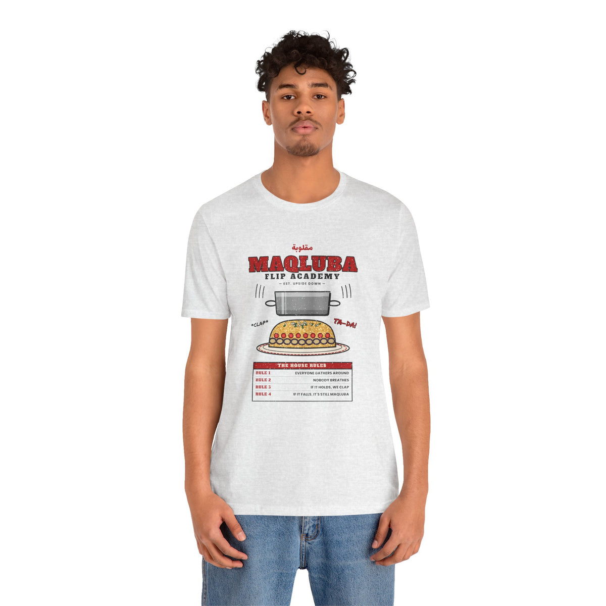 "Maqluba Flip Academy" Tee