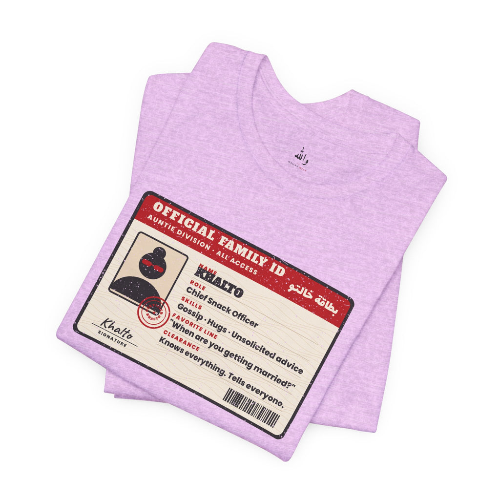 "Official Khalto ID" Tee