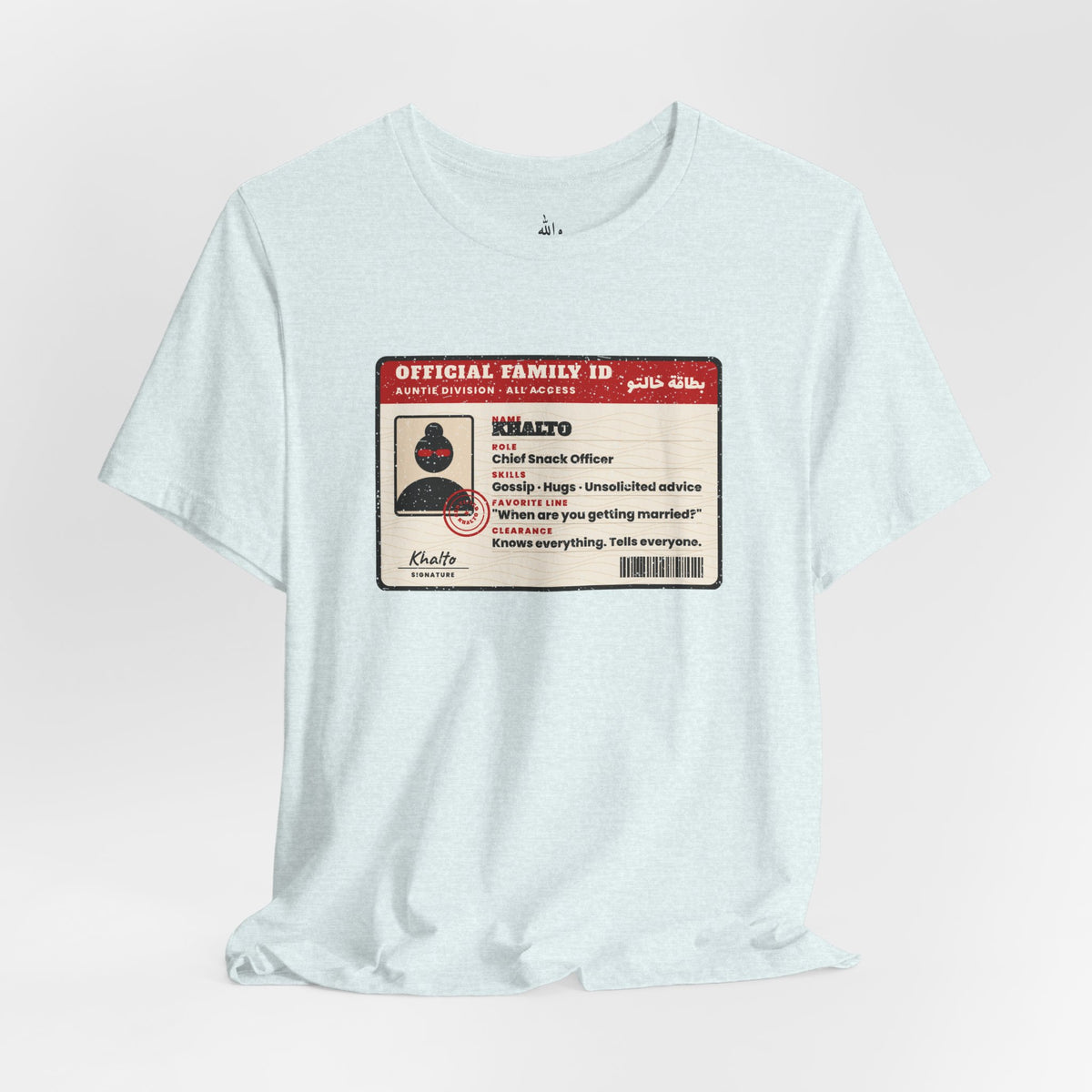 "Official Khalto ID" Tee