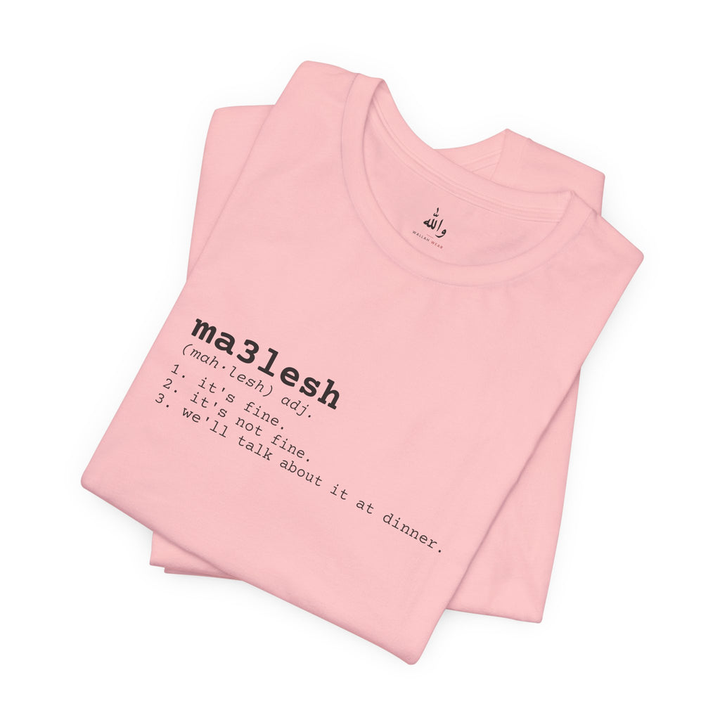 "Ma3lesh" Dictionary Tee