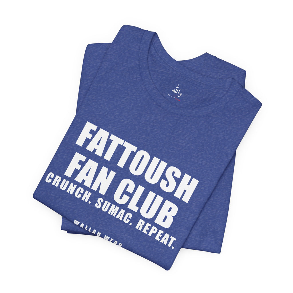 Fattoush Fan Club Funny Arab Food Tee | Wallah Wear