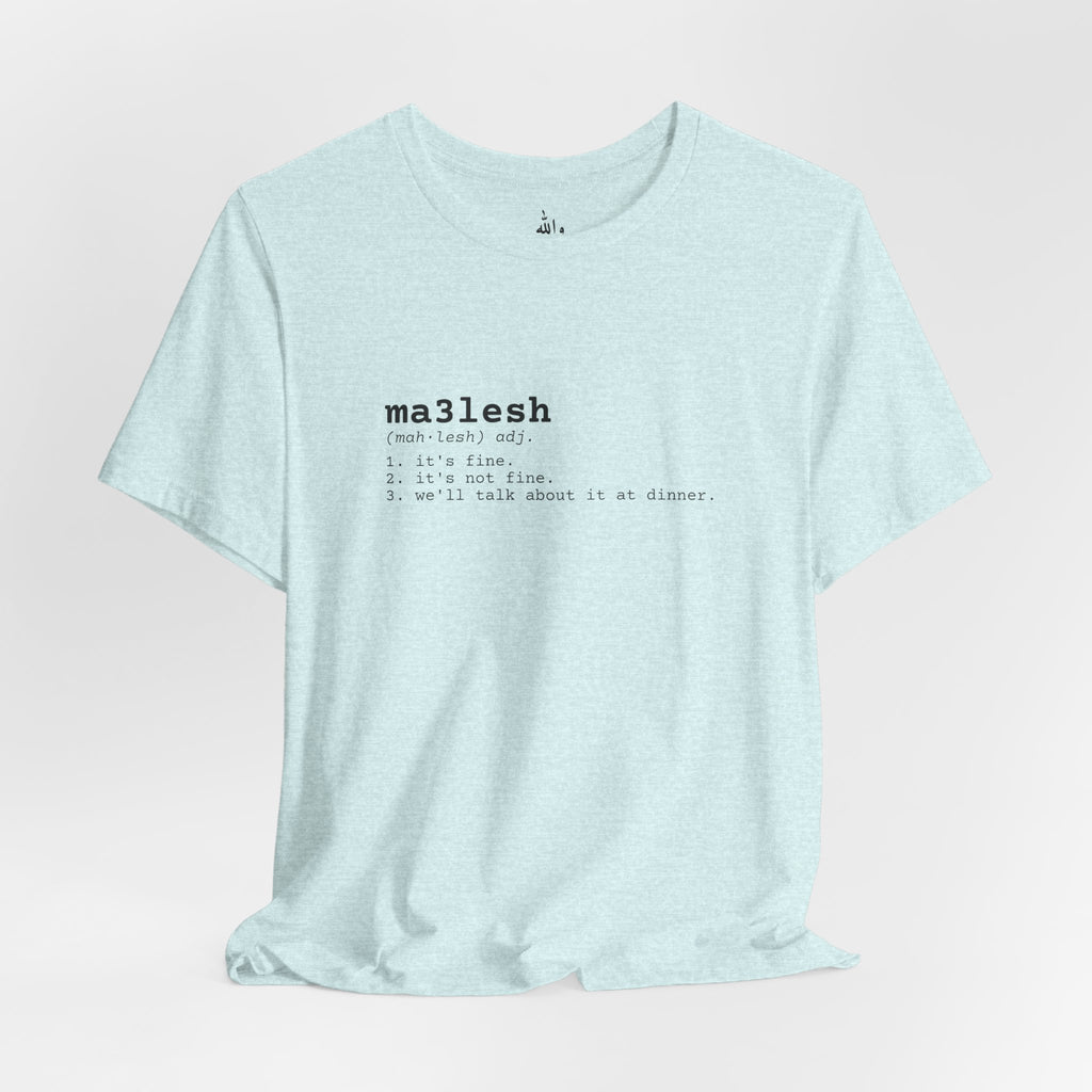 "Ma3lesh" Dictionary Tee