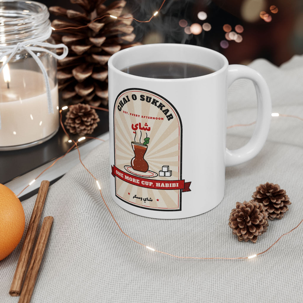 One More Cup, Habibi chai mug by Wallah Wear, view 5