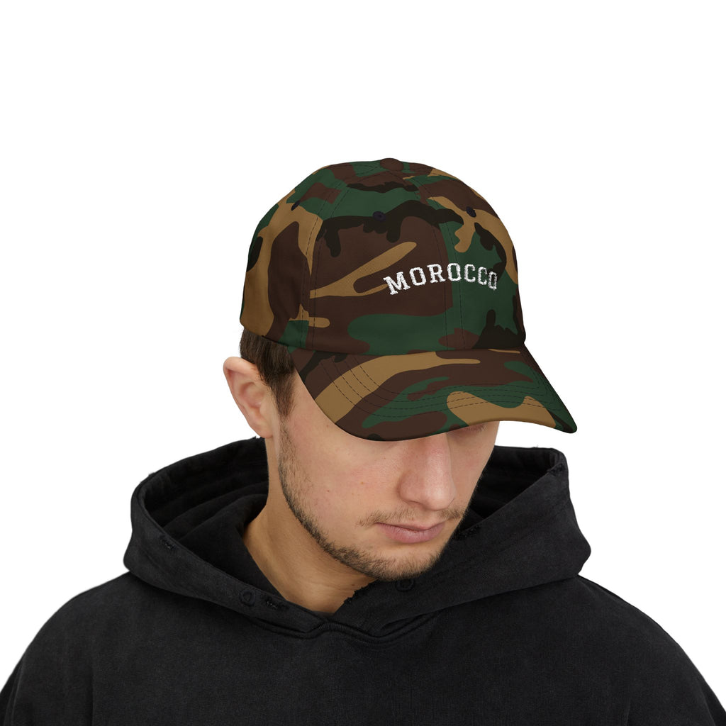 Morocco Varsity Embroidered Cap