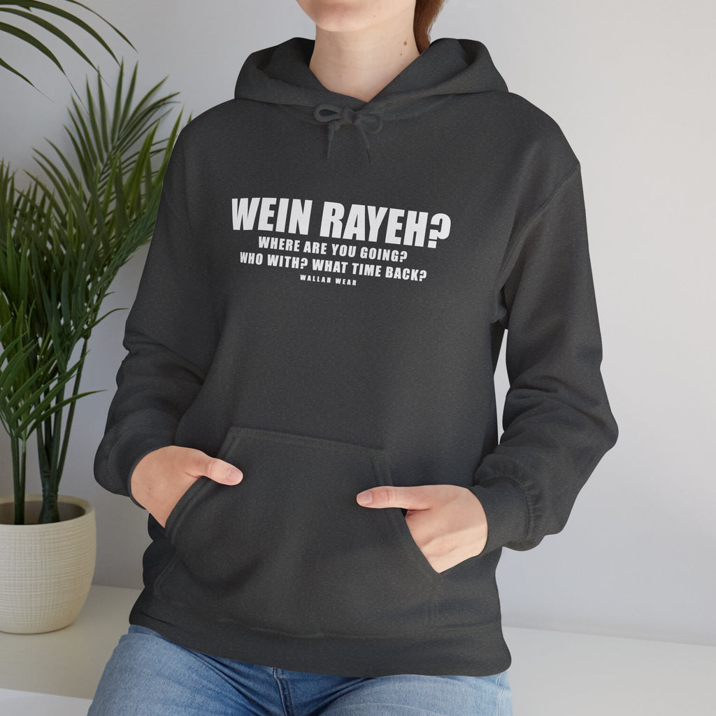 Wein Rayeh? Funny Arab Hoodie | Wallah Wear