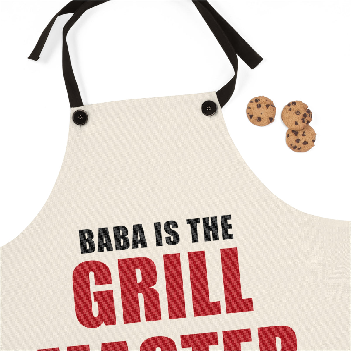 Baba Is The Grill Master Funny Arab Dad Apron | Wallah Wear