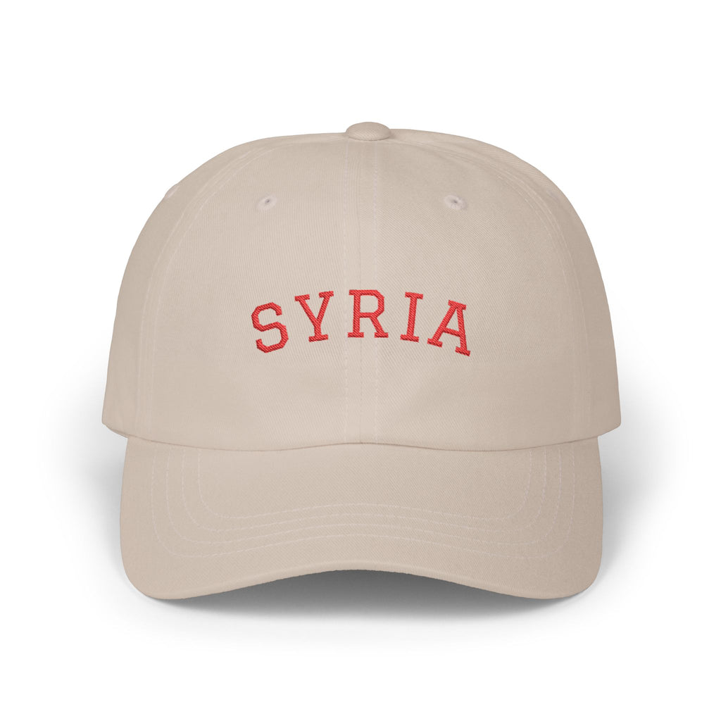 Syria Varsity Embroidered Cap