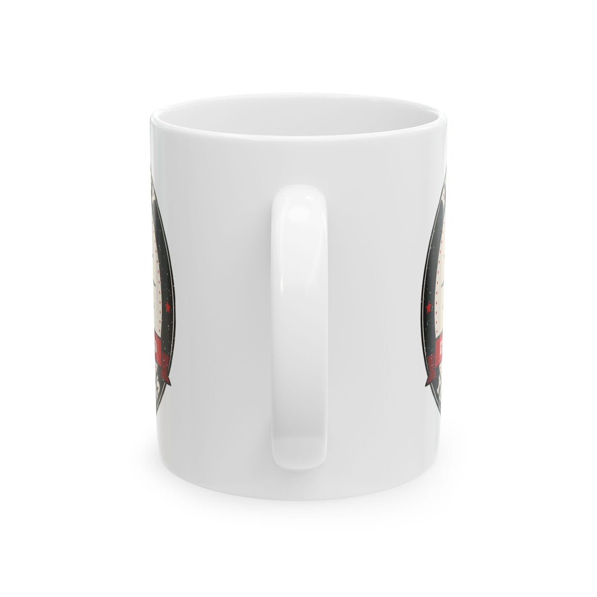 Protected by Teta's Prayers evil eye mug by Wallah Wear, view 2