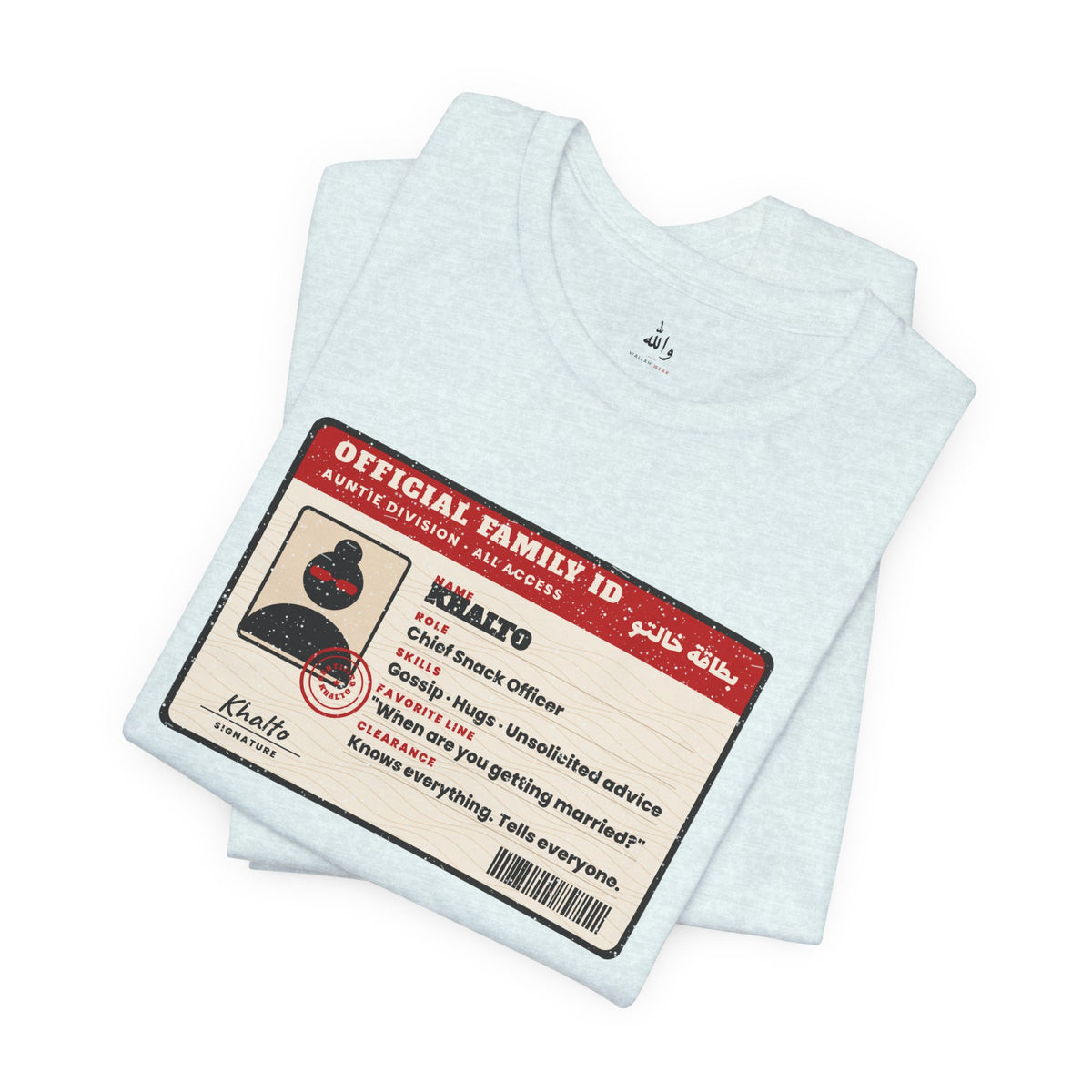 "Official Khalto ID" Tee