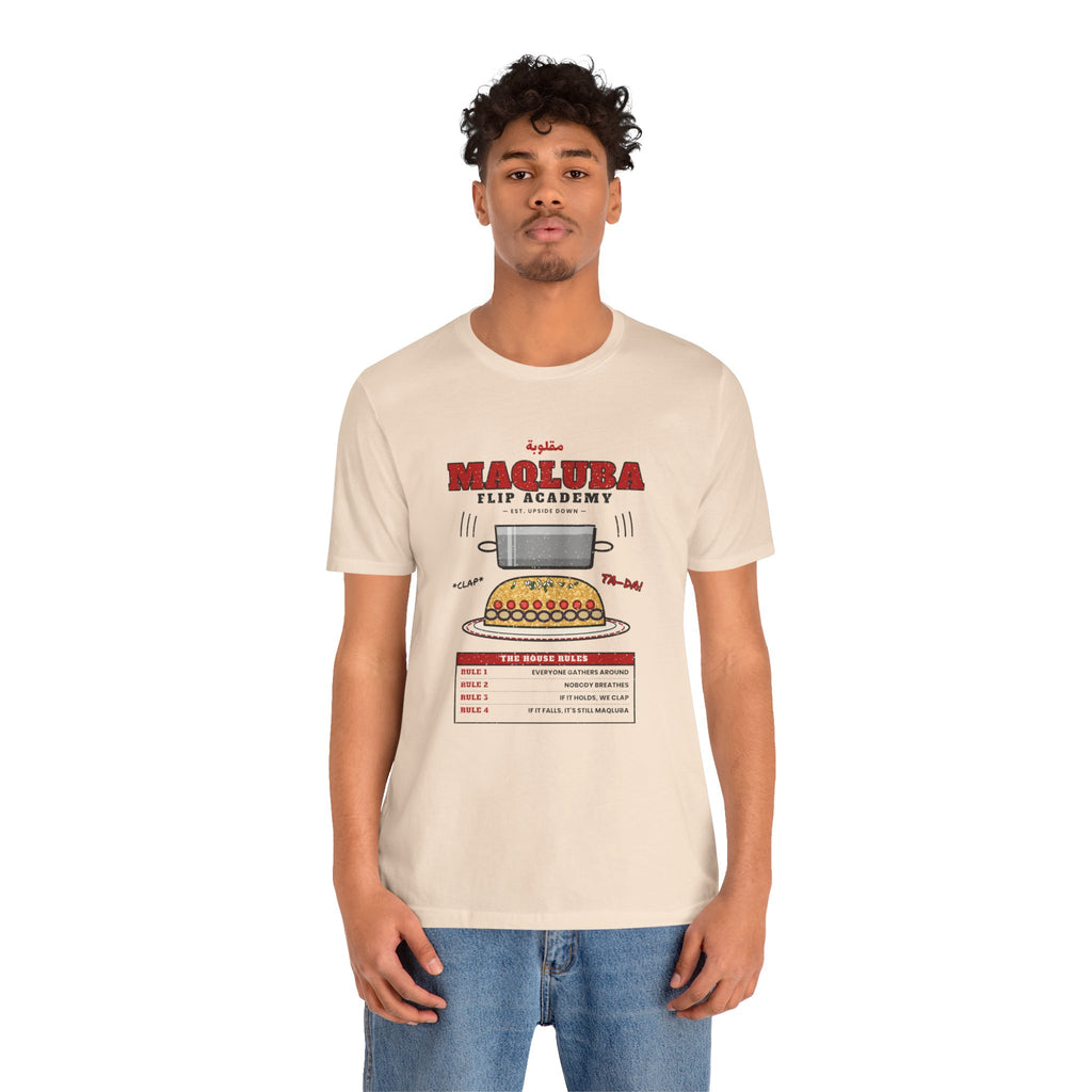 "Maqluba Flip Academy" Tee