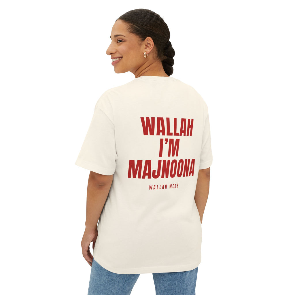 "Wallah, I'm Majnoona" Oversized Tee