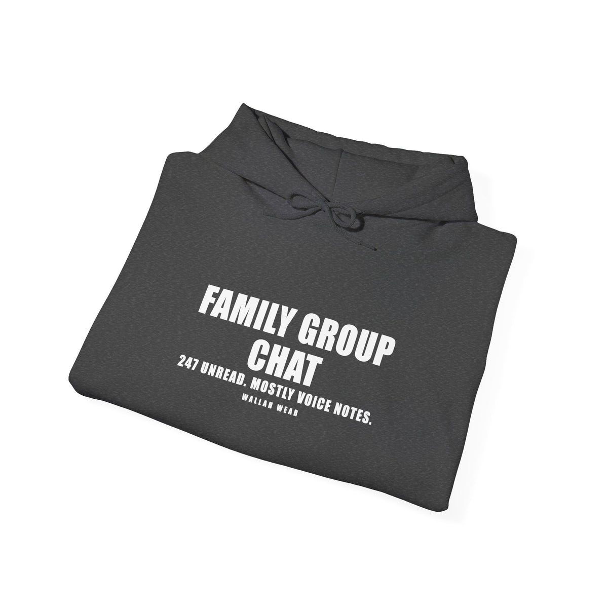 Family Group Chat Funny Arab Hoodie | Wallah Wear