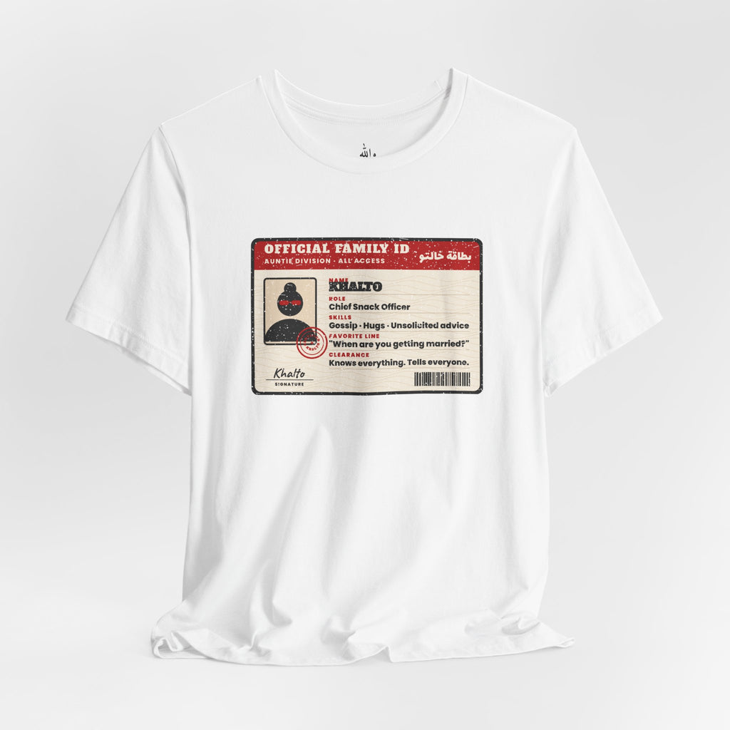 "Official Khalto ID" Tee