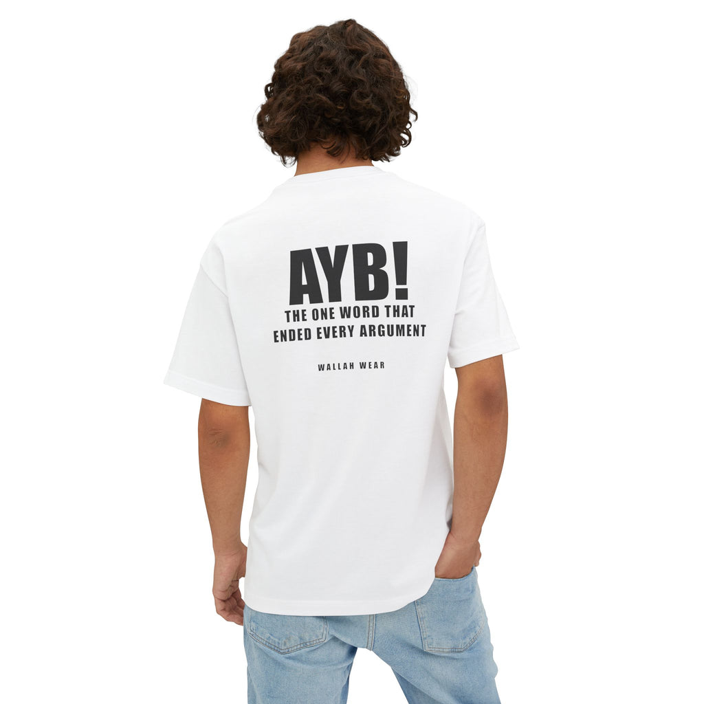 Ayb! Funny Arab Oversized Tee | Wallah Wear