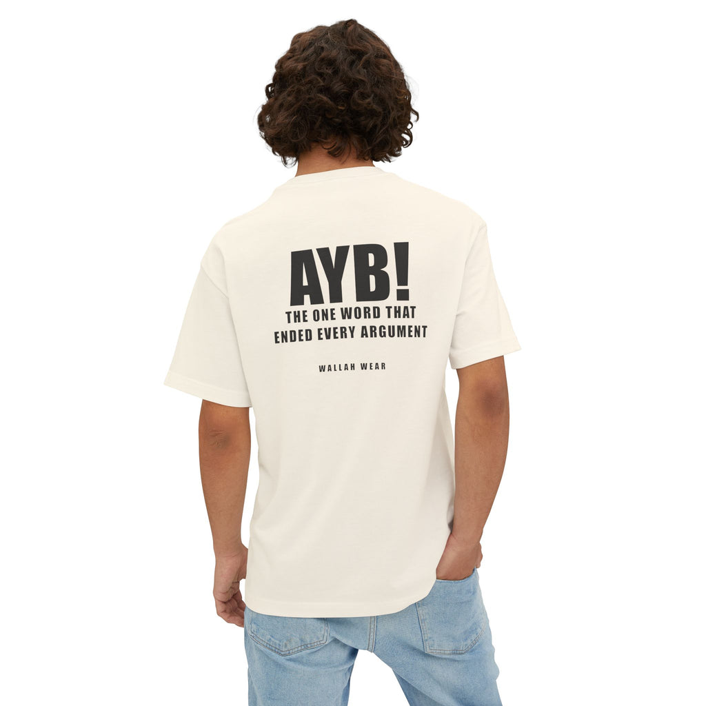 Ayb! Funny Arab Oversized Tee | Wallah Wear