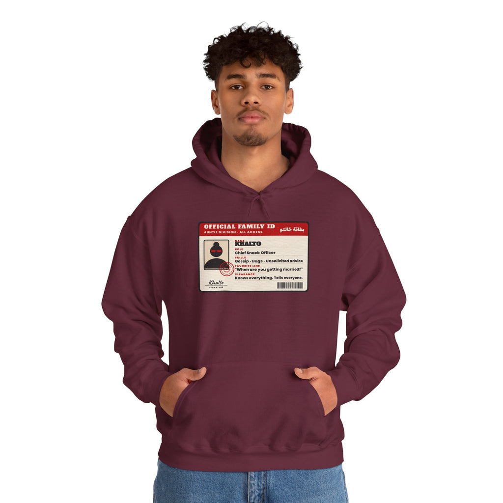 "Official Khalto ID" Hoodie