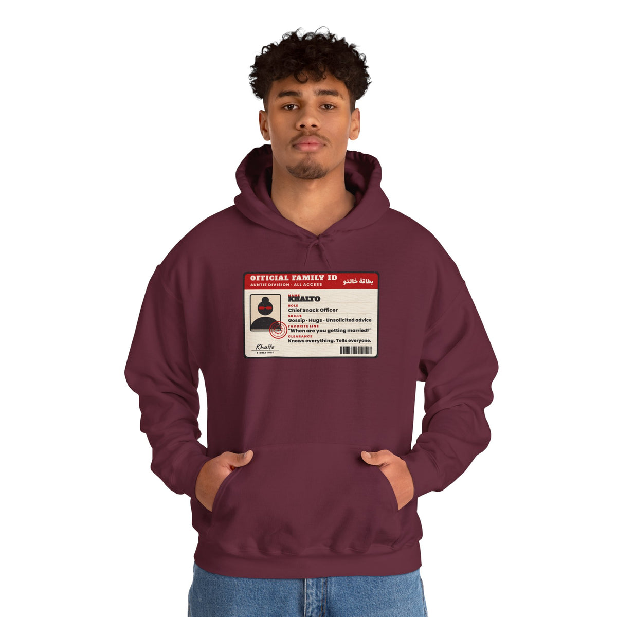 "Official Khalto ID" Hoodie