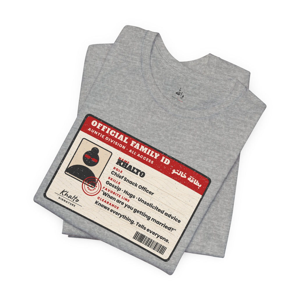 "Official Khalto ID" Tee
