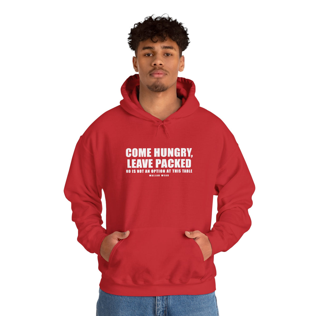 Come Hungry Leave Packed Funny Arab Hoodie | Wallah Wear
