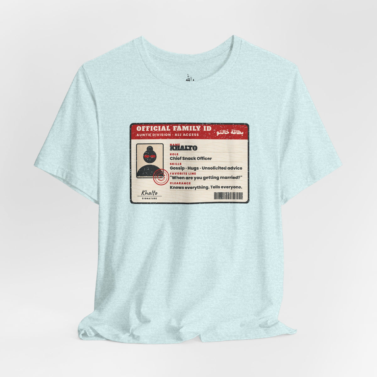 "Official Khalto ID" Tee