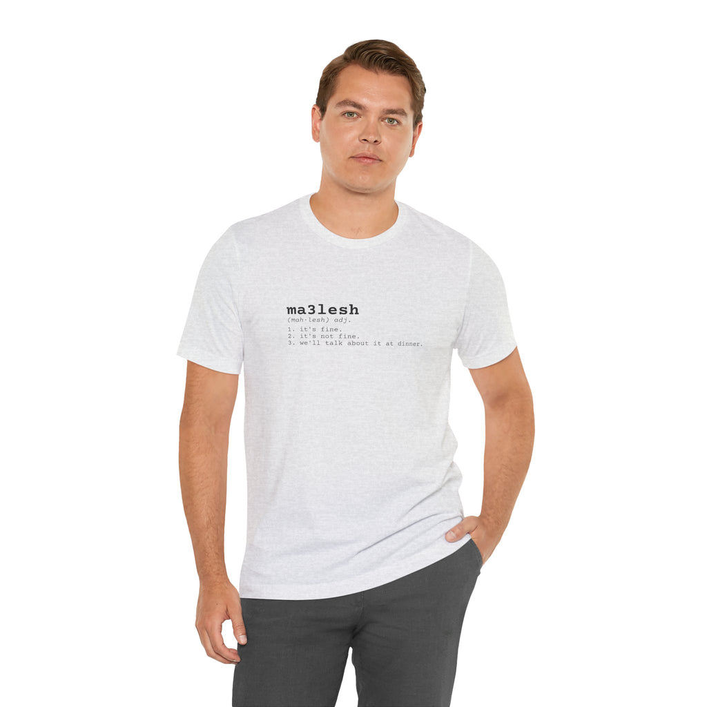 "Ma3lesh" Dictionary Tee