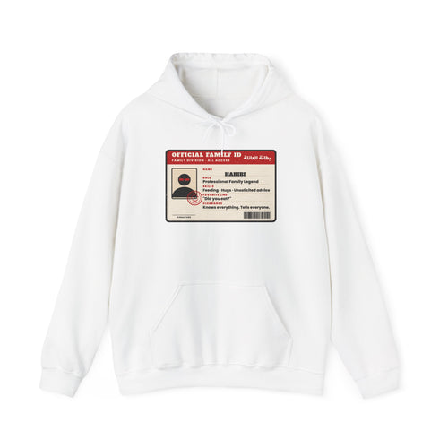 Personalized "Official Family ID" Hoodie