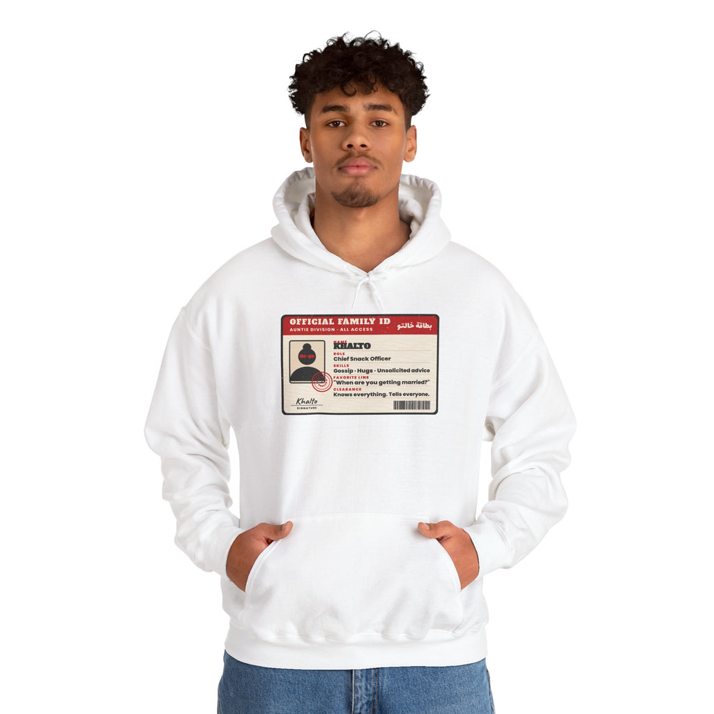 "Official Khalto ID" Hoodie