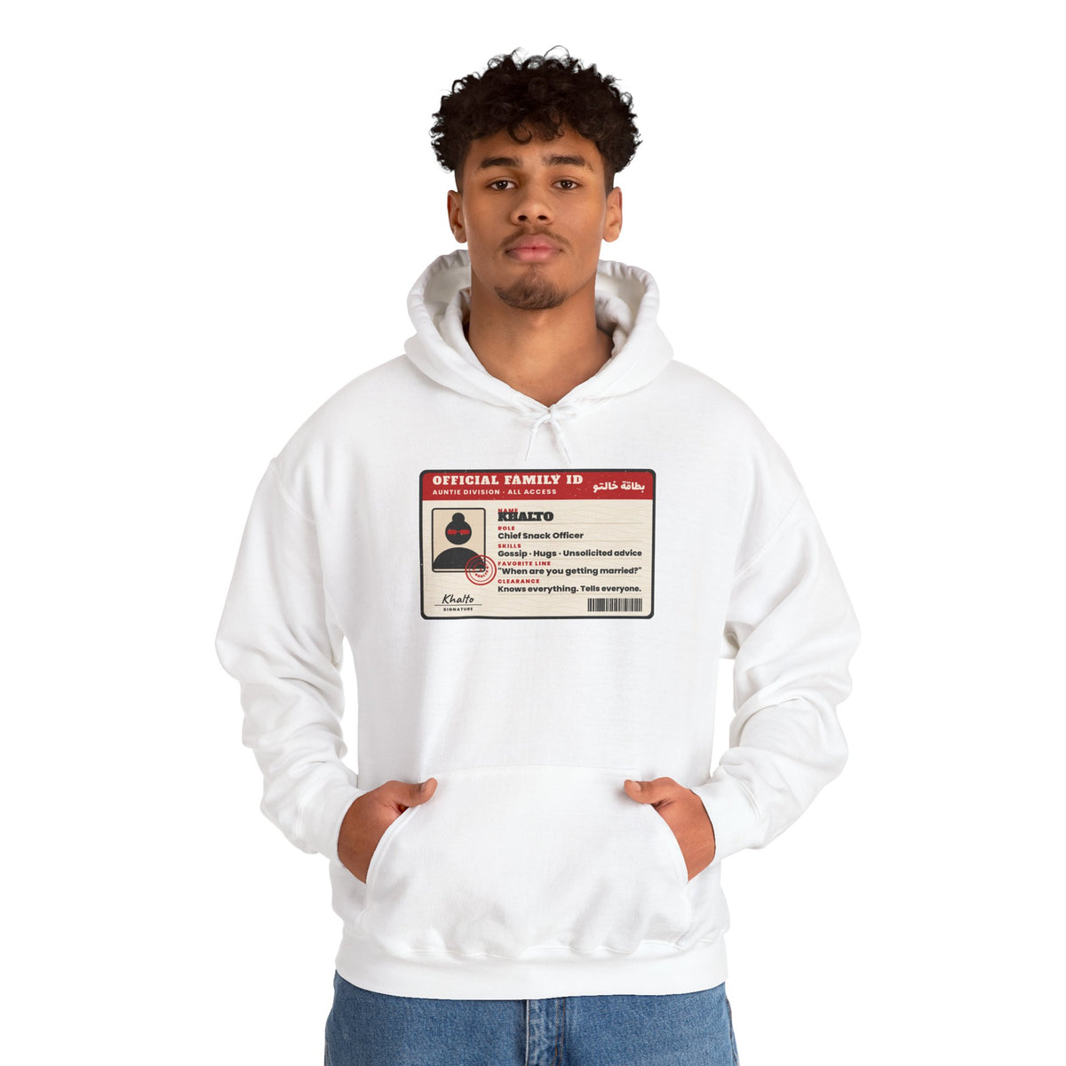 "Official Khalto ID" Hoodie
