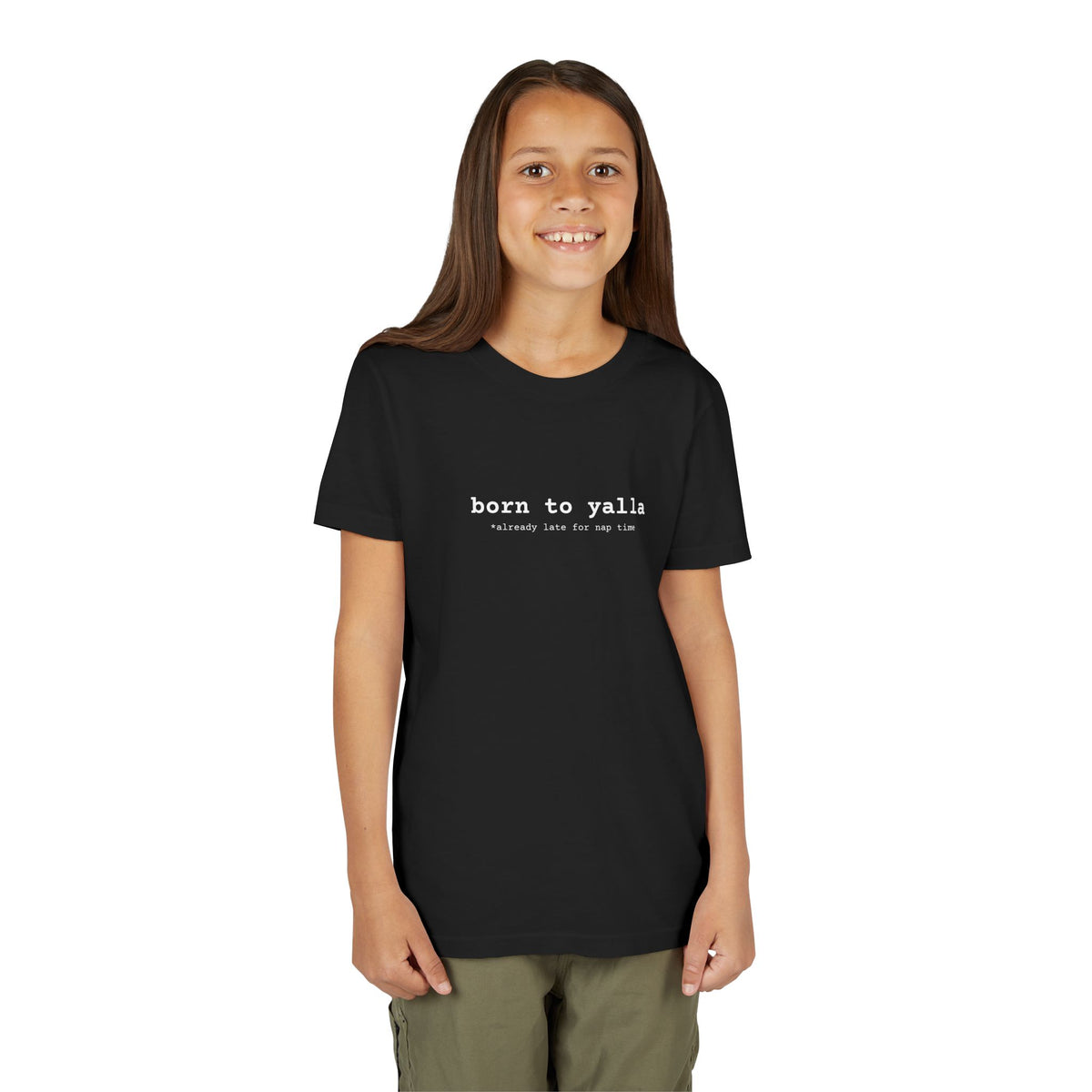 "Born to Yalla" Kids Tee