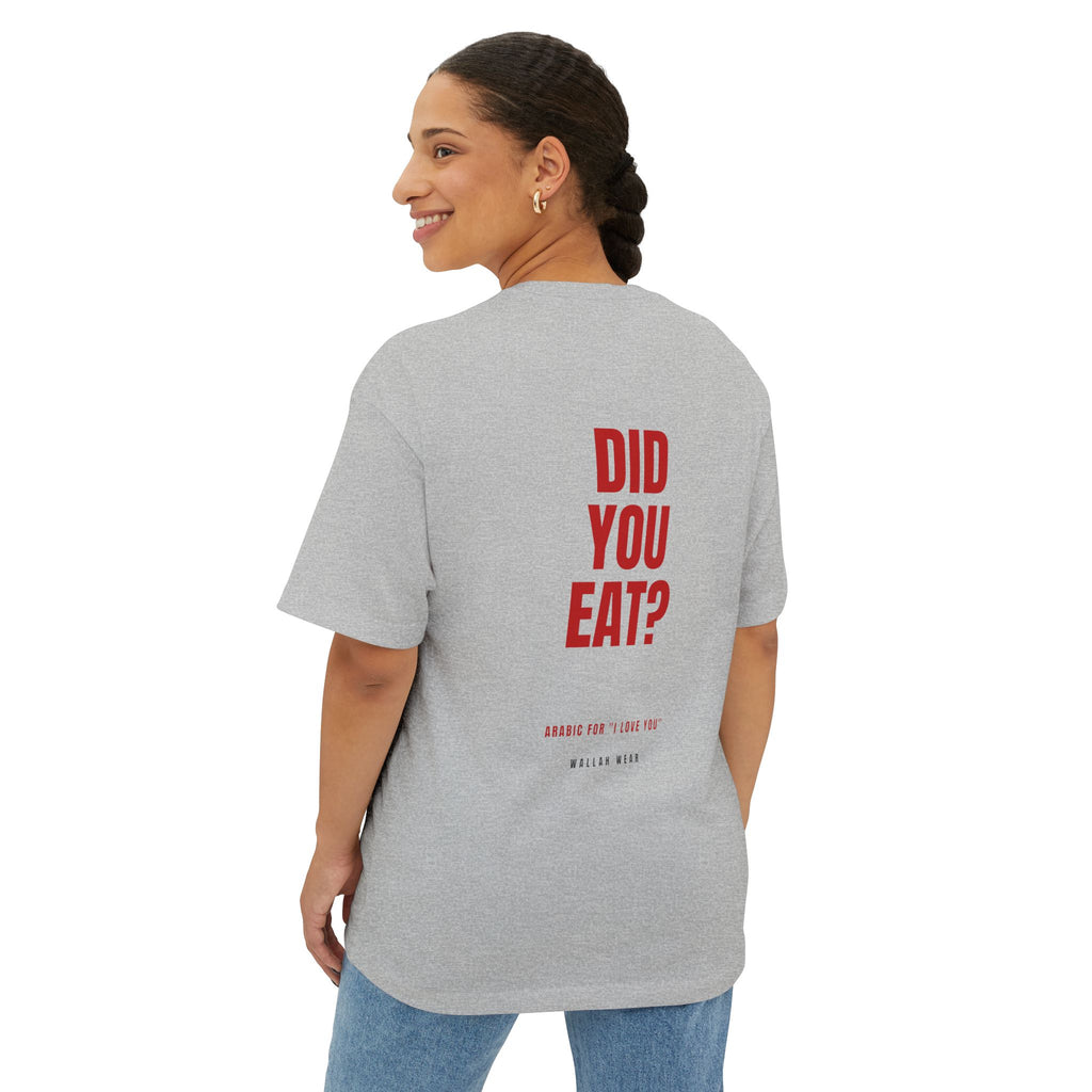 "Did You Eat?" Oversized Tee