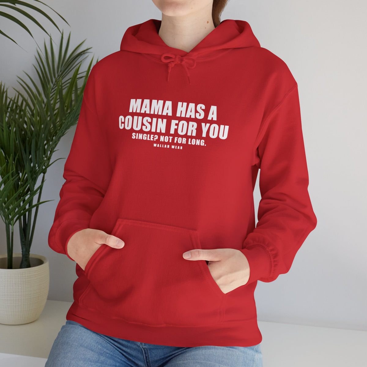 Mama Has A Cousin For You Funny Arab Hoodie | Wallah Wear