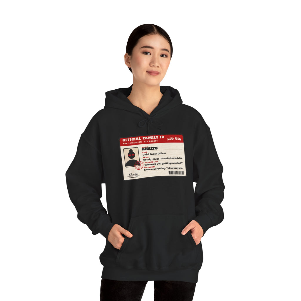 "Official Khalto ID" Hoodie