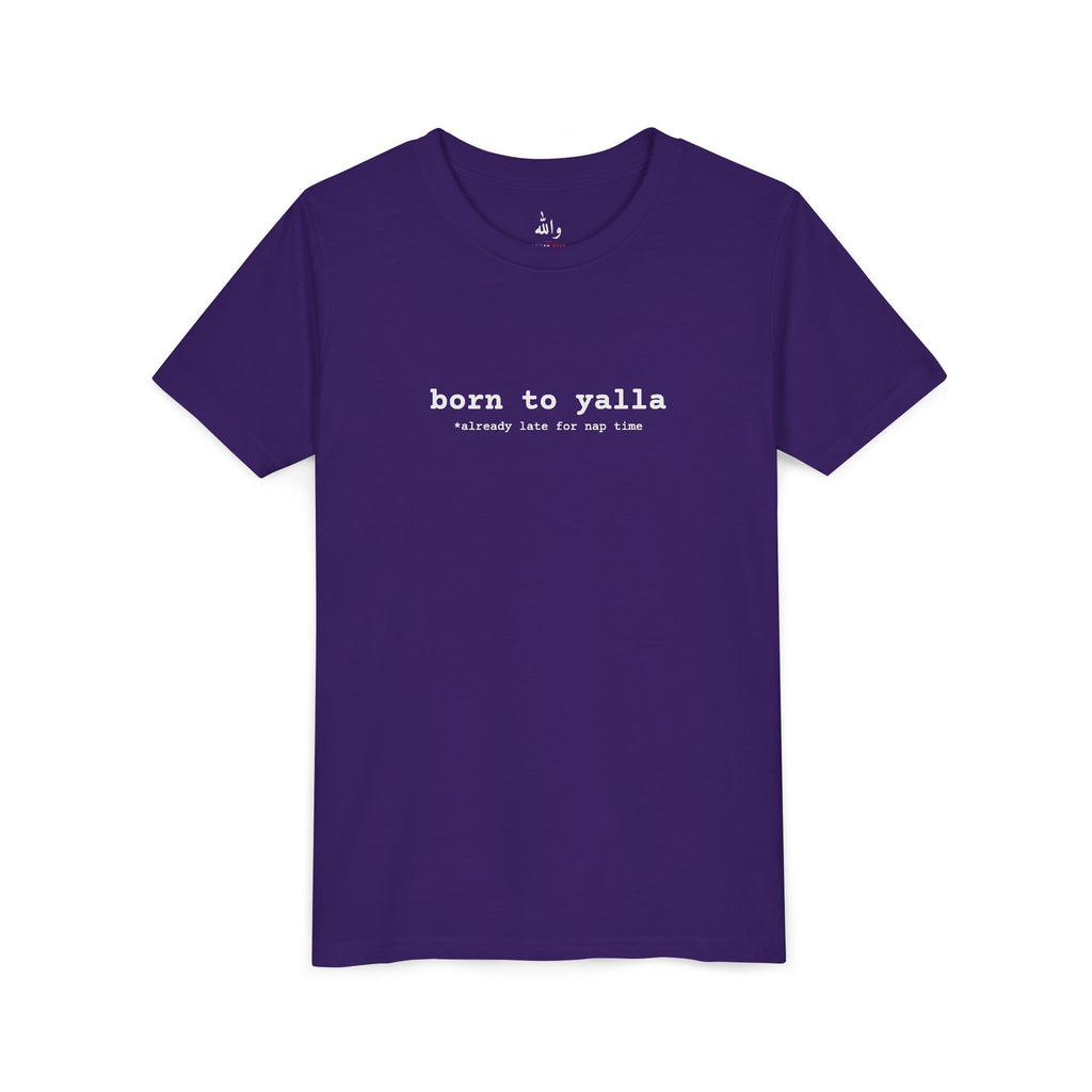 "Born to Yalla" Kids Tee